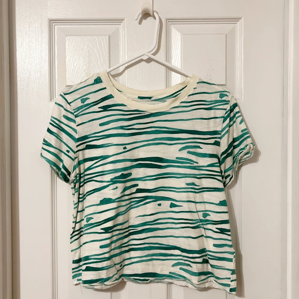 Anthropologie Maeve Boxy Tee